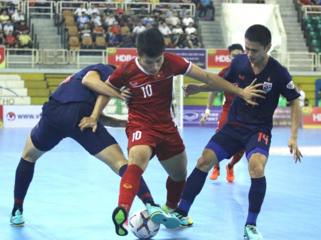 Futsal Việt Nam thua dễ Thái Lan, HLV than phải đá 3 ”chung kết”