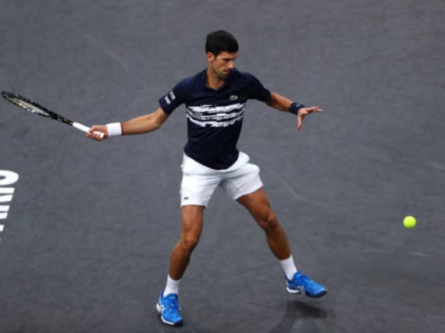 Video tennis Djokovic - Moutet: Nole vất vả, ngỡ ngàng SAO trẻ