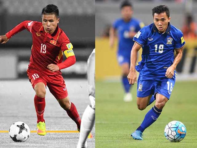 Việt Nam đua số 1 Thái Lan: Quang Hải đấu ”Messi Thái”, ai sẽ ẵm ”QBV Đông Nam Á”?