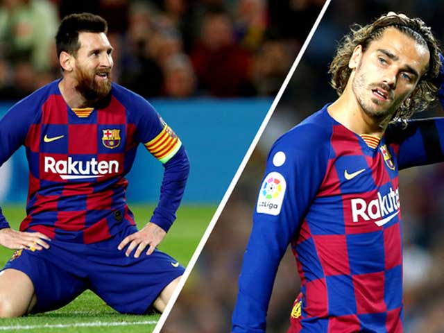 Barca sợ có lục đục: Messi coi Griezmann “người dưng”, 93 phút chuyền 4 lần