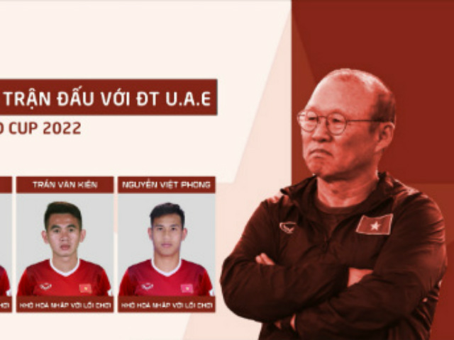 2 SAO bị thầy Park loại trước trận ĐT Việt Nam đấu UAE là ai?