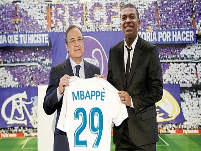 ”Bố già” Perez chiều Zidane, Real quyết nổ ”bom tấn” Mbappe 400 triệu euro