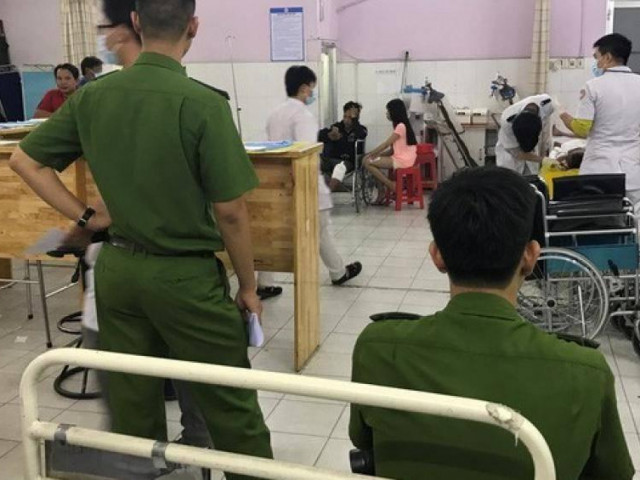 Trộm quăng xe chặn đường, trung úy công an ngã tử vong