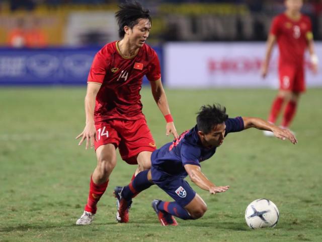 ĐT Việt Nam 2 lần hụt bàn thắng: ”Thần May mắn” đứng về phía Thái Lan