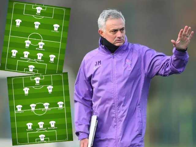 Đội hình Tottenham thời Mourinho: Sơ đồ ”tủ” hay 3-4-3 cách tân?