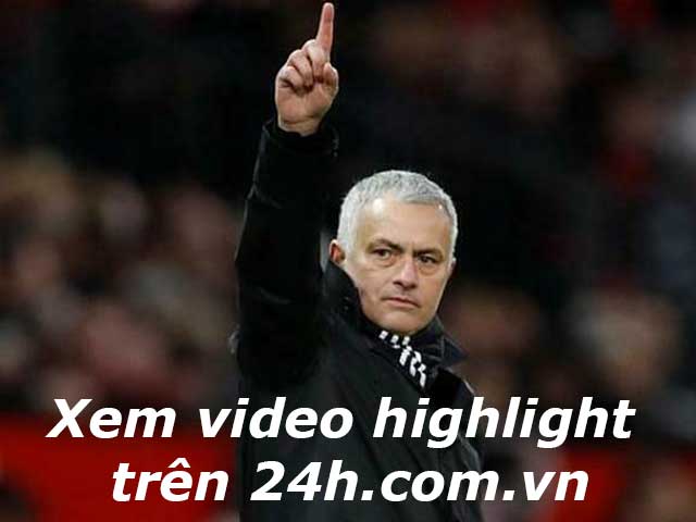 Vòng 13 Ngoại hạng Anh: Háo hức Mourinho tái xuất, xem video highlight trên 24h.com.vn