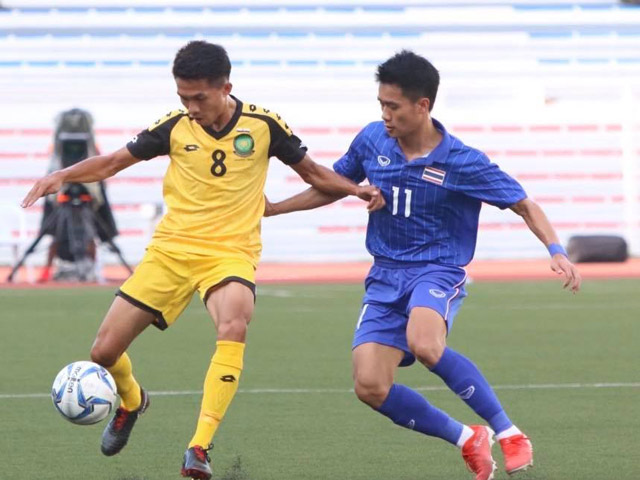 Video highlight trận U22 Brunei - U22 Thái Lan: Hiệp hai thăng hoa, đại thắng 7 bàn