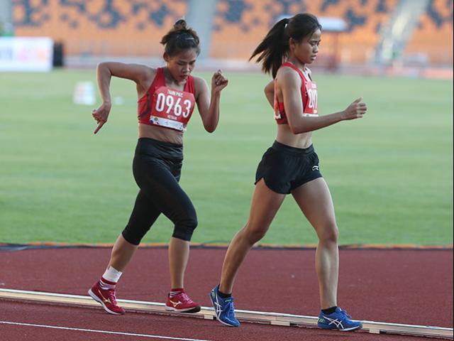 “Nữ hoàng đi bộ” Thanh Phúc rời sân bằng cáng, lỡ huy chương SEA Games