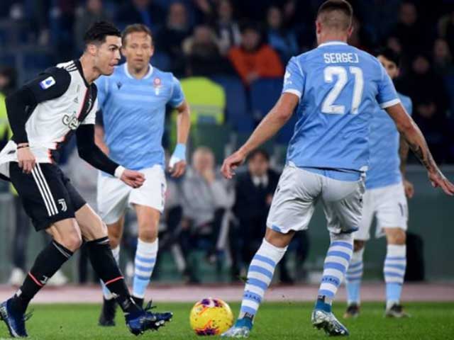 Video highlight trận Lazio - Juventus: Ronaldo lập công, bước ngoặt thẻ đỏ