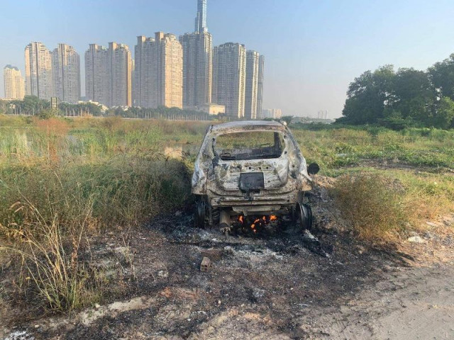 Rúng động: Nghi cướp giết người, đốt ô tô phi tang ở Sài Gòn