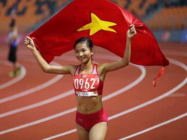 ”Hạt tiêu” Nguyễn Thị Oanh giành giải Vận động viên tiêu biểu 2019
