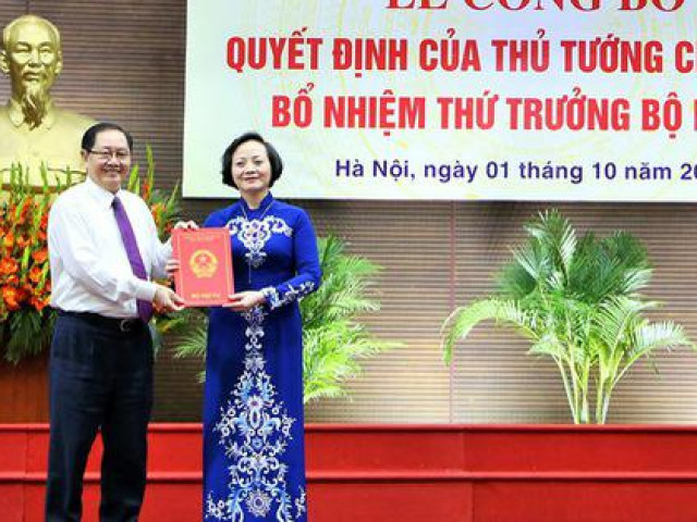 Bộ trưởng Lê Vĩnh Tân nói về việc bổ nhiệm bà Phạm Thị Thanh Trà làm Thứ trưởng Bộ Nội vụ