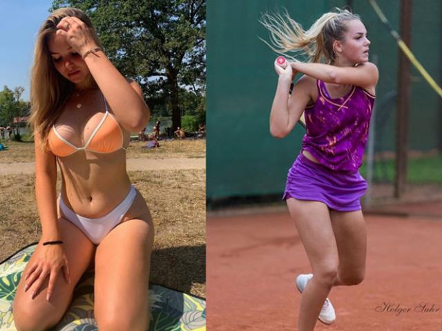 Xuất hiện mỹ nhân tennis có 3 vòng “bốc lửa” như người mẫu thể hình