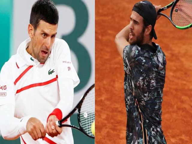 Trực tiếp tennis Djokovic - Khachanov: Nole bức xúc ban tổ chức Roland Garros