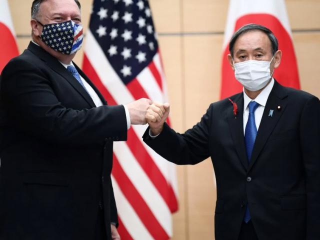 Đến Nhật họp “Bộ tứ kim cương”, Ngoại trưởng Mỹ chỉ trích Trung Quốc