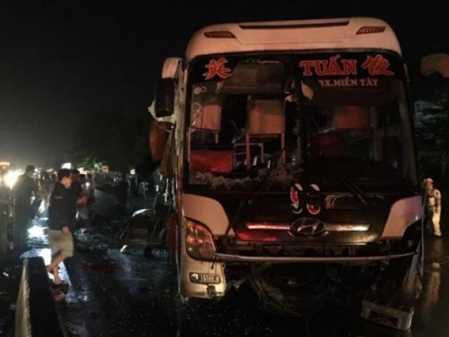 TNGT xe khách và xe tải ở Tiền Giang: 1 người tử vong, 19 người bị thương