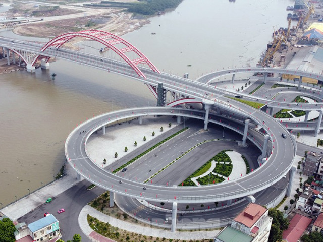 Cận cảnh cây cầu 'Cánh chim biển' của thành phố Hải Phòng