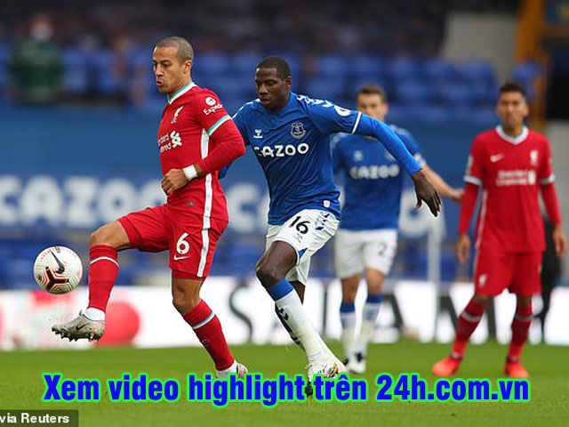 Video highlight trận Everton - Liverpool: Phủ đầu chớp nhoáng, đòn đau bất ngờ (H1)
