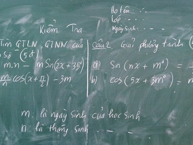 Học sinh không tin khi thầy giáo nói “cả lớp mỗi người 1 đề kiểm tra” và cái kết bất ngờ