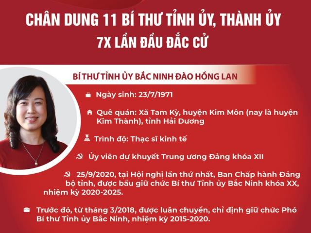 Chân dung 11 Bí thư Thành ủy, Tỉnh ủy 7X lần đầu đắc cử