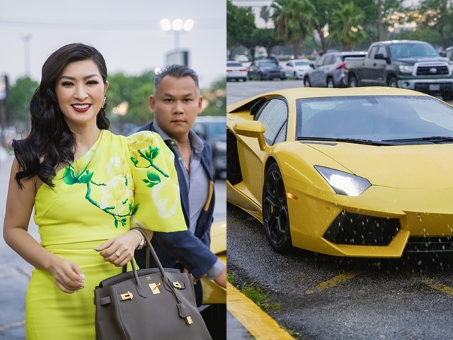 Nữ ca sĩ đeo nhẫn 30.000 USD, lái Lamborghini 500.000 USD về Việt Nam tuyên bố “gây sốc”