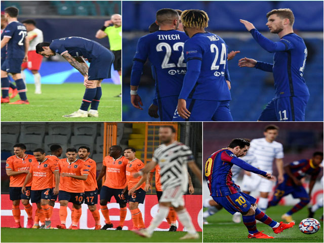 Rực lửa vòng bảng Cúp C1: MU - PSG gây sốc, Juventus & Chelsea thắng đậm