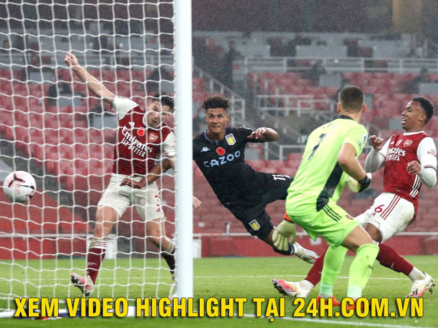 Video highlight trận Arsenal - Aston Villa: Địa chấn Emirates, mãn nhãn 3 bàn