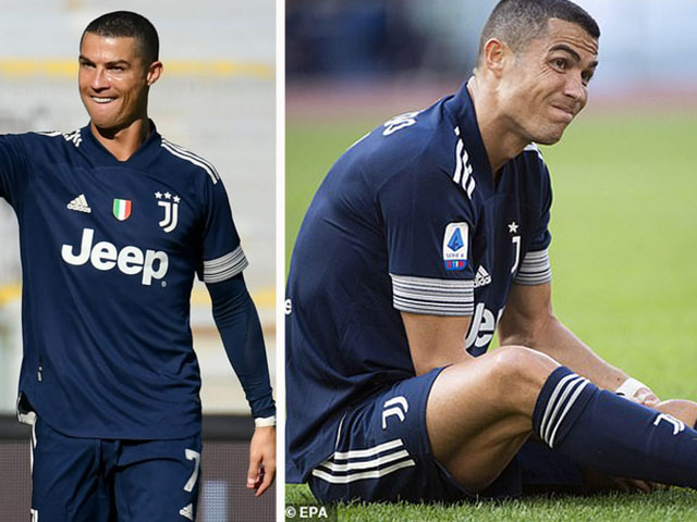 Ronaldo chấn thương trong ngày lên top ghi bàn châu Âu, Juventus run rẩy