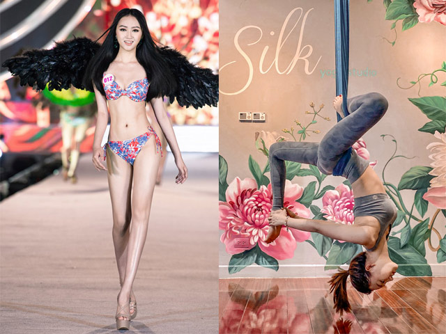 Mỹ nhân nóng bỏng mê Gym và Yoga gây ấn tượng ở Hoa hậu Việt Nam 2020