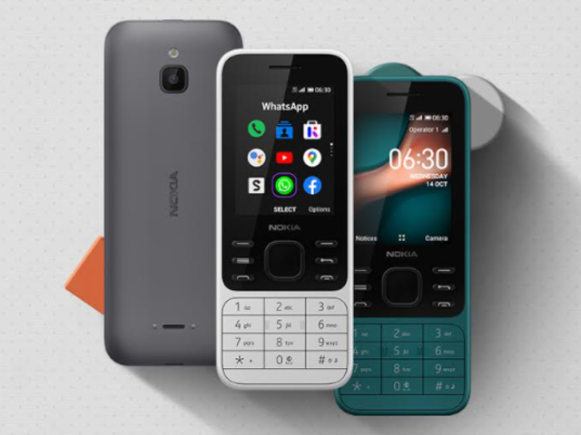 Ra mắt 3 mẫu điện thoại giá rẻ Nokia 8000, Nokia 6300 và Nokia 215 đều chạy 4G