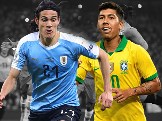 Trực tiếp bóng đá Uruguay - Brazil: Đội khách nâng tỷ số 2-0