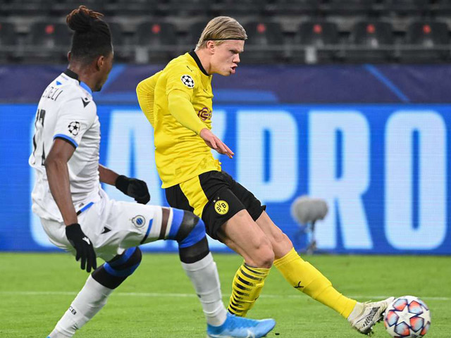 Dortmund - Brugge: Haaland - Sancho tung hứng bàn thắng (Kết quả bóng đá Cúp C1)