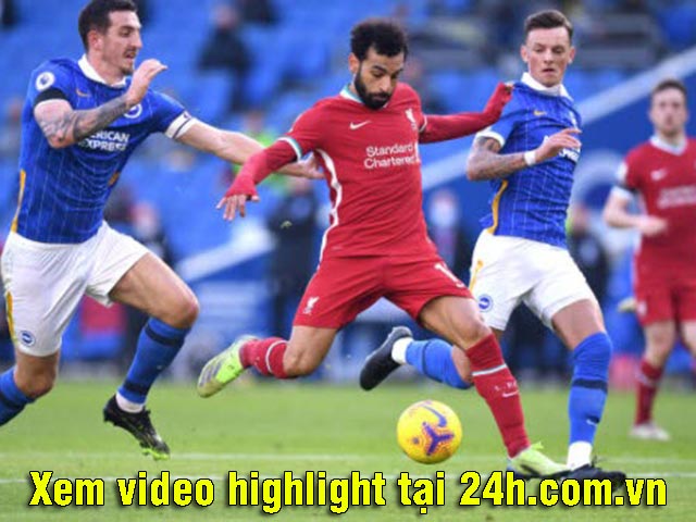 Video Brighton - Liverpool: Xuất thần bàn mở tỷ số, nghiệt ngã VAR phút 90+3