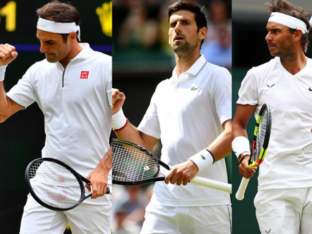 Federer, Nadal, Djokovic được ví như “Quái vật” tennis, ai giỏi nhất?