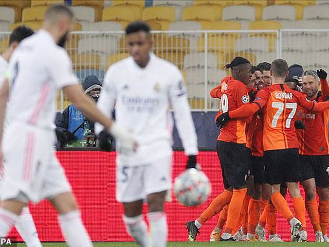 Trực tiếp bóng đá Shakhtar Donetsk - Real Madrid: Không có thêm bàn thắng (Hết giờ)