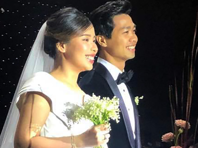 Công Phượng làm đám cưới hơn trăm mâm “gây sốt” ở quê nhà Đô Lương