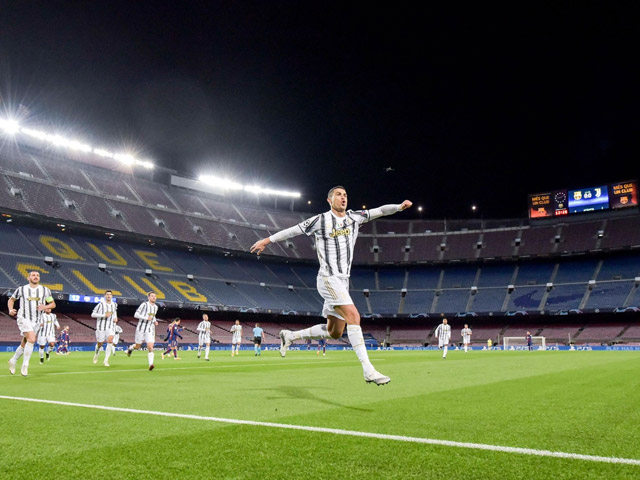 Barcelona - Juventus: Ronaldo tỏa sáng rực rỡ, nỗi thất vọng Messi (Kết quả Cúp C1)