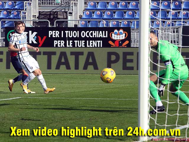 Video Cagliari - Inter Milan: Ngược dòng đẳng cấp, Lukaku chốt hạ