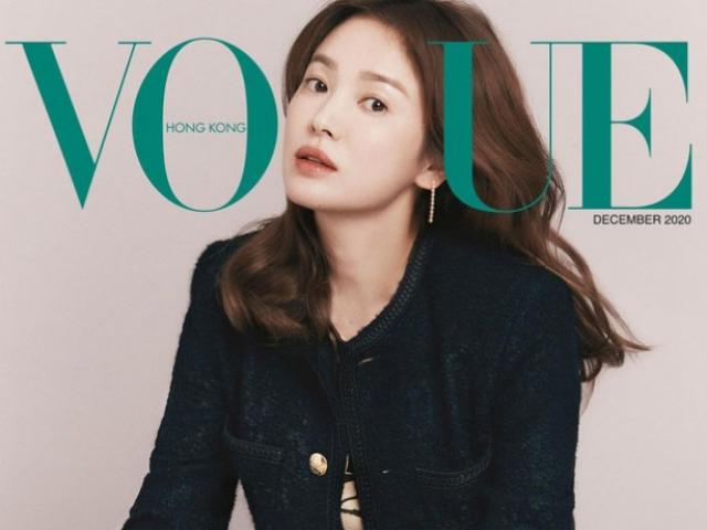 Song Hye Kyo đeo vương miện 13 tỉ, đẹp như “nữ vương” trên bìa chào năm mới của W Hàn