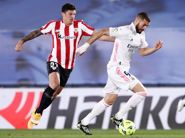 Video Real Madrid - Athletic Bilbao: Thẻ đỏ ngỡ ngàng, nín thở trong hiệp 2