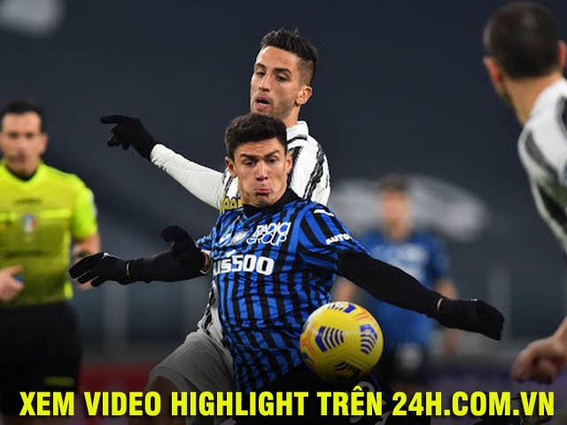 Trực tiếp bóng đá Juventus - Atalanta: Ronaldo bất lực (Hết giờ)