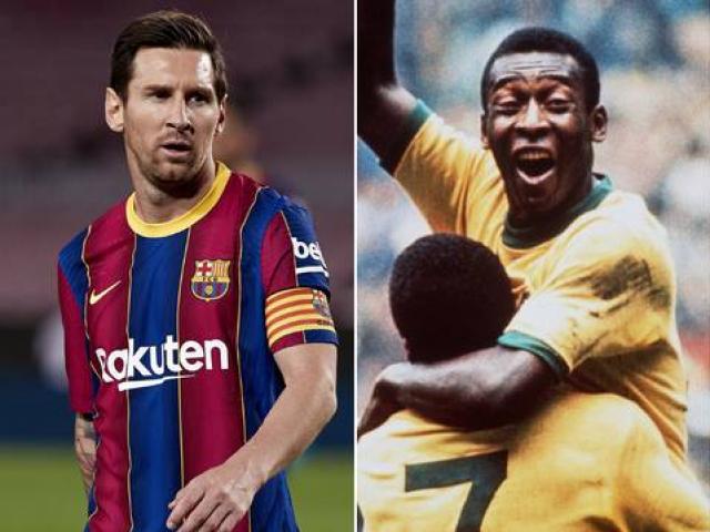 Messi đá hỏng phạt đền vẫn san bằng kỷ lục 46 năm của ”Vua bóng đá” Pele