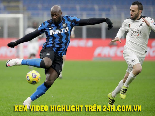 Video Inter Milan - Spezia: Cựu sao Real mở điểm, Lukaku tỏa sáng nhờ penalty