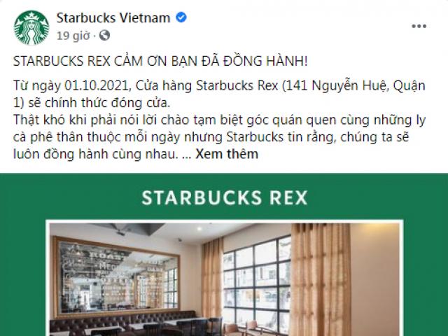Starbucks Việt Nam đóng cửa hàng có vị trí đắc địa nhất nhì Sài Gòn