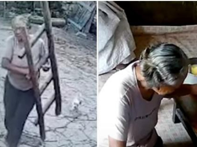 Lý do người mẹ liên tục bắc thang lau camera khiến dân mạng xúc động