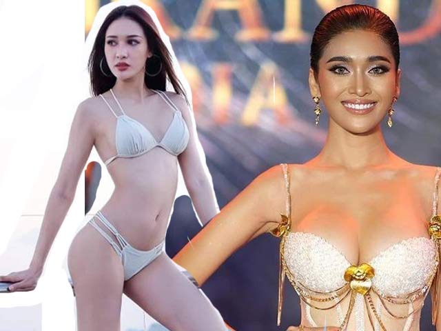 Hoa hậu Lào, Campuchia “gây sốt” MXH Việt: Người làm giám đốc, người hot vì vòng 1 ”ngoại cỡ”