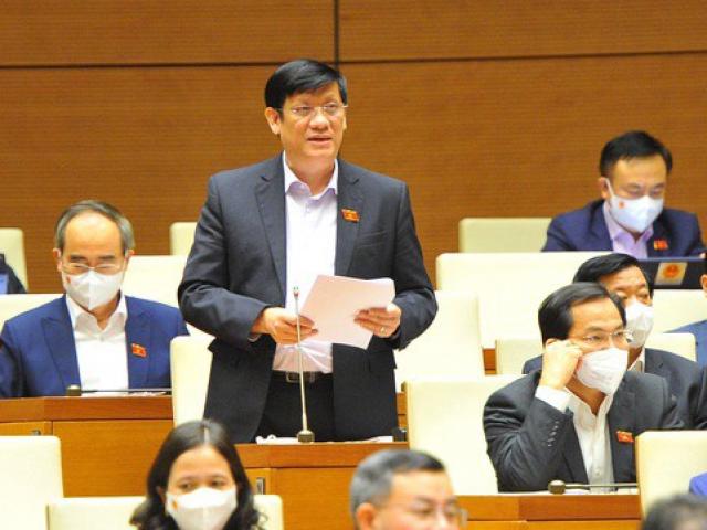 Quốc hội chất vấn Bộ trưởng Bộ Y tế Nguyễn Thanh Long
