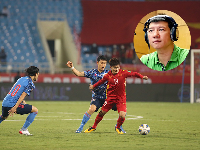 BLV Quang Huy: ĐT Việt Nam đá Saudi Arabia, cửa giành điểm cao hơn trận đá Nhật