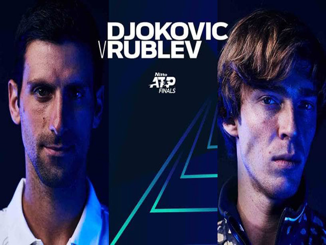 Trực tiếp tennis Djokovic - Rublev: Chiến thắng chung cuộc cho Nole (Kết thúc)