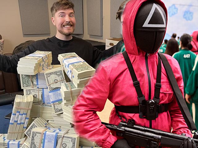YouTuber kiếm gần 550 tỷ làm ”Squid Game” đời thật với giải thưởng 10 tỷ đồng